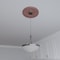 Ekena Millwork Berkshire PVC Medallion (Canopies up to 7"), 16"OD x 3 1/2"ID x 1"P, Metallic Champagne Pink CMP16BEFCP - alternate 9